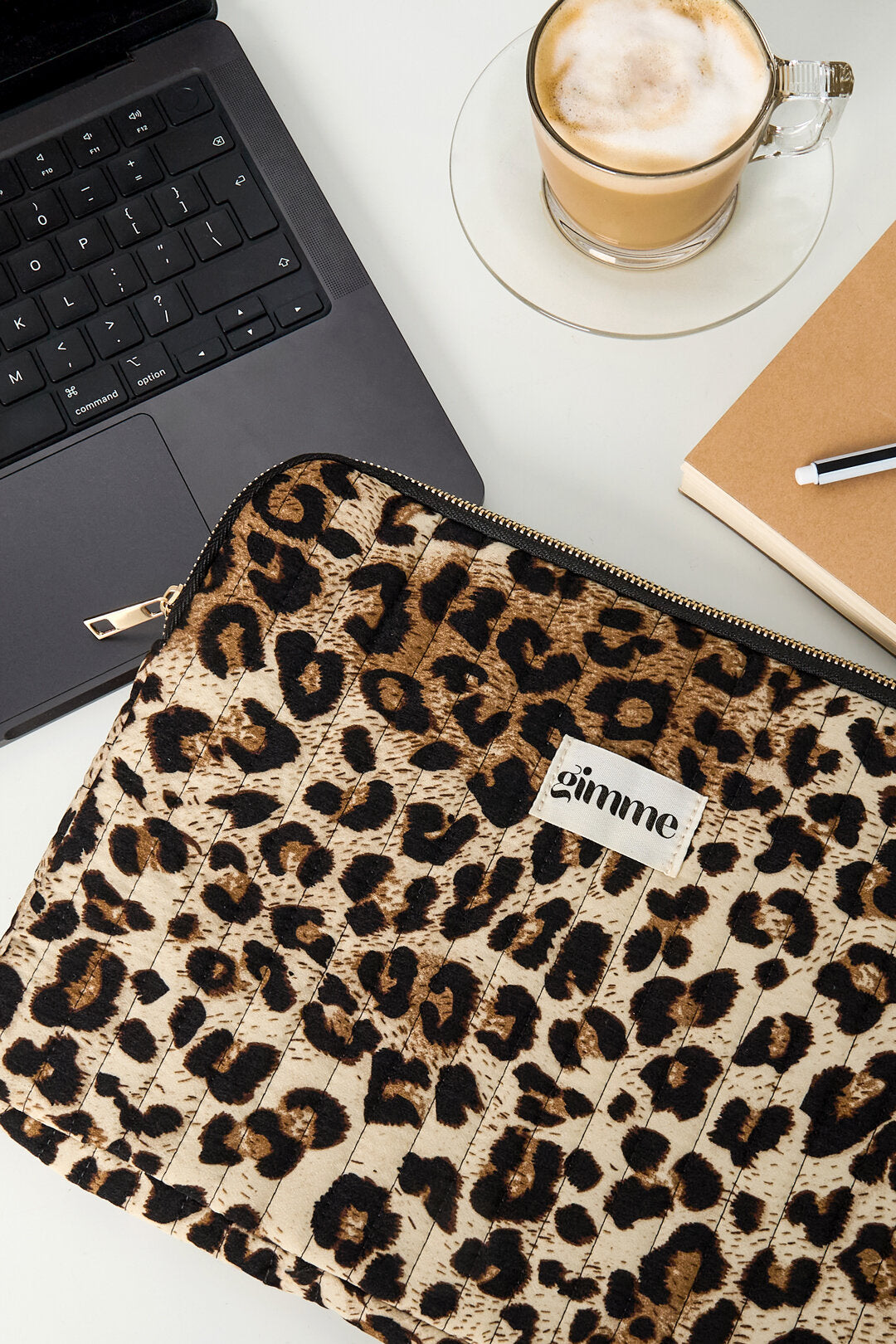 Leopard Lover laptop sleeve - 13 inches