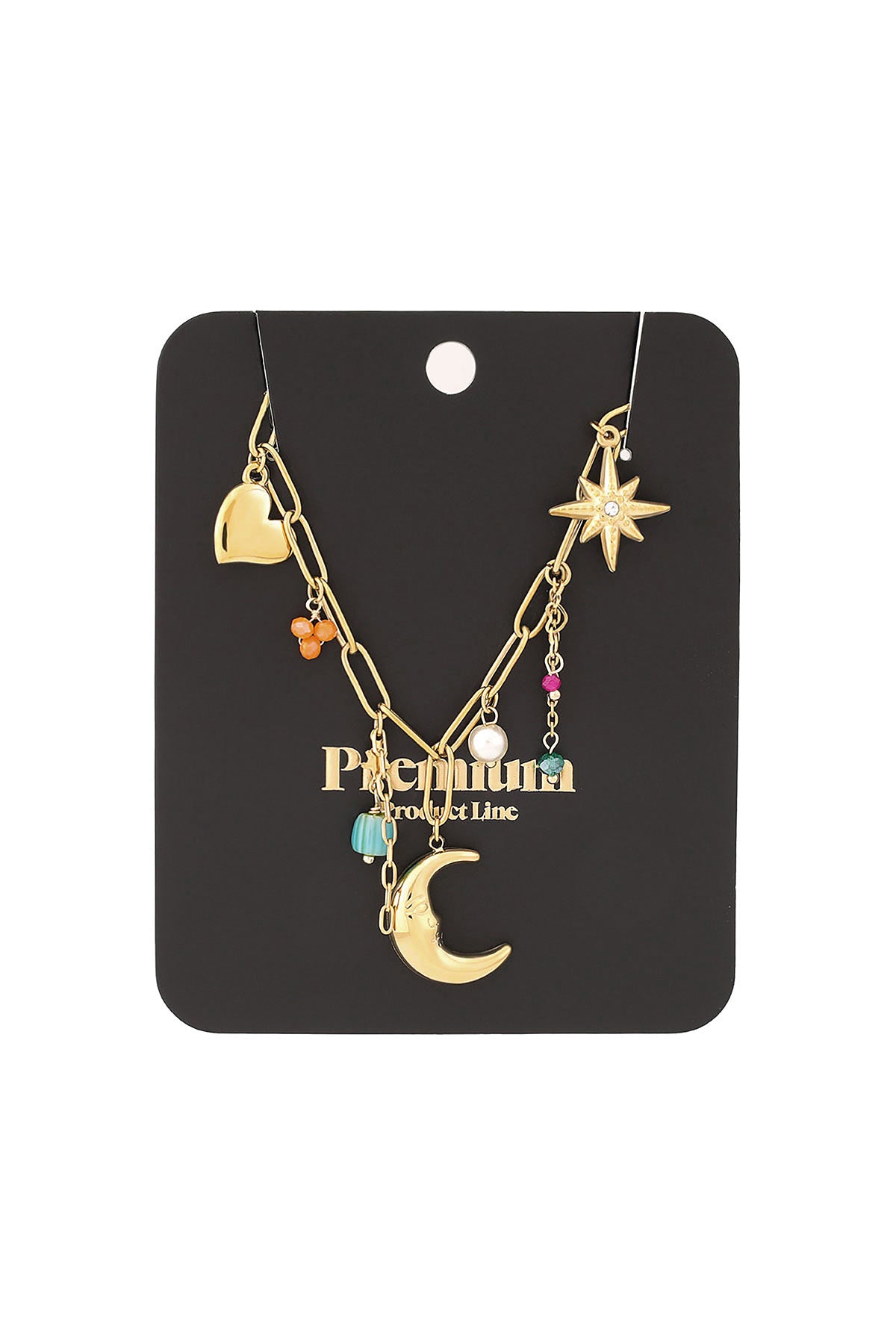 love you to the moon and back necklace