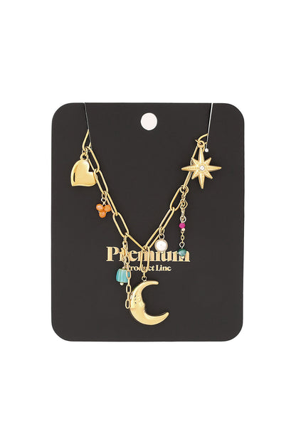 love you to the moon and back necklace