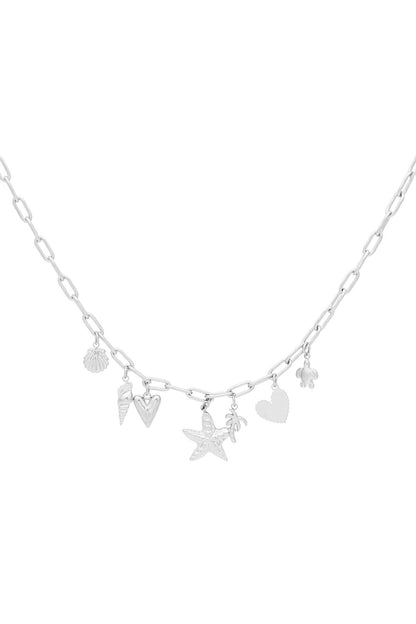 beach babe charm necklace