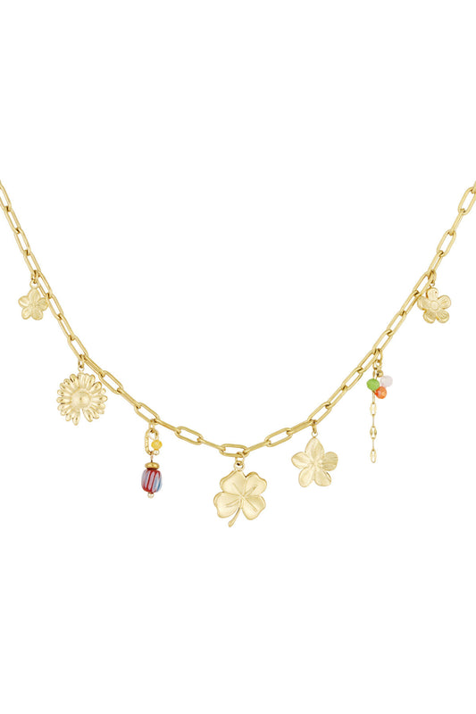 flower necklace