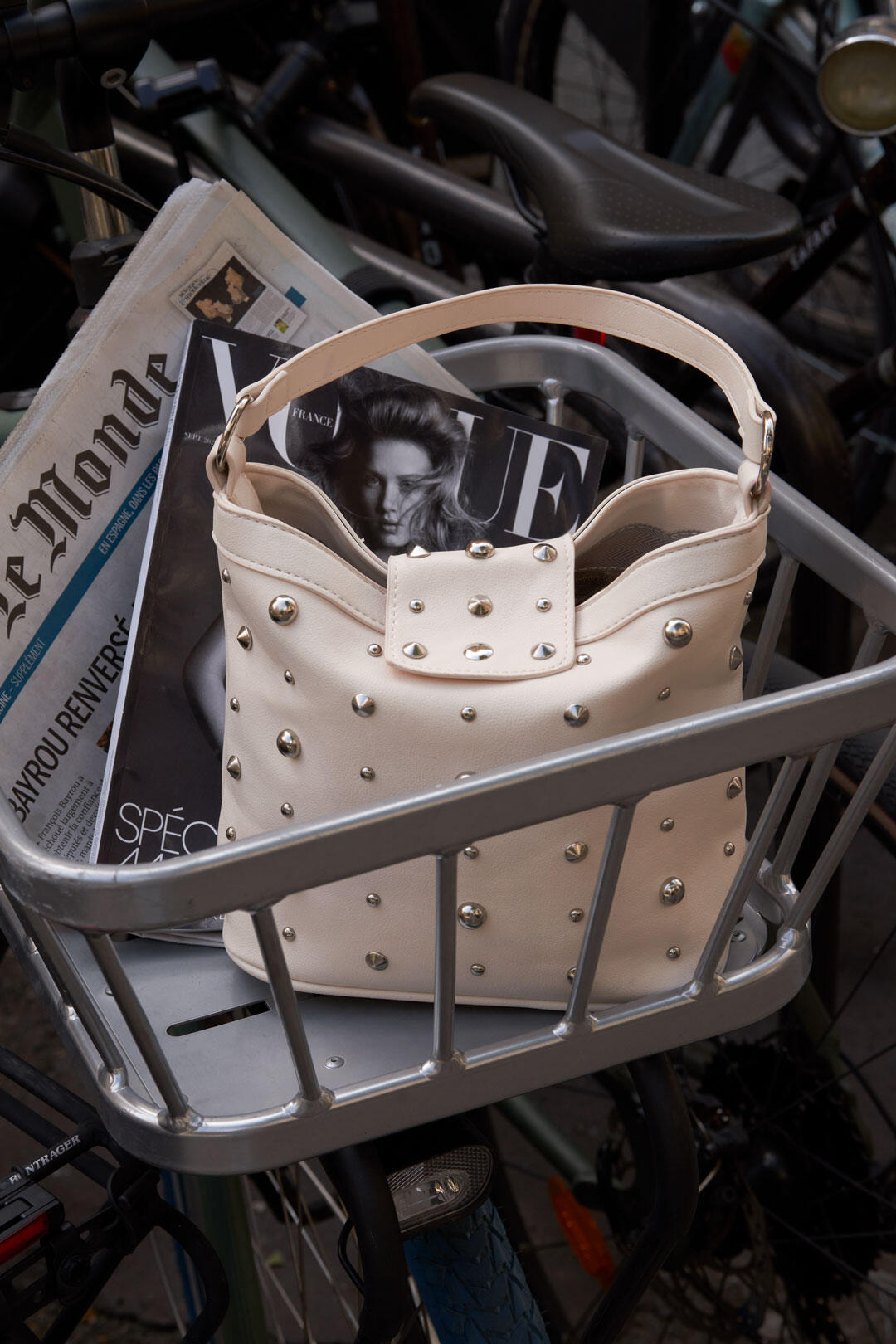 Shoulder Bags Geometric Punk PU Daily Accessories