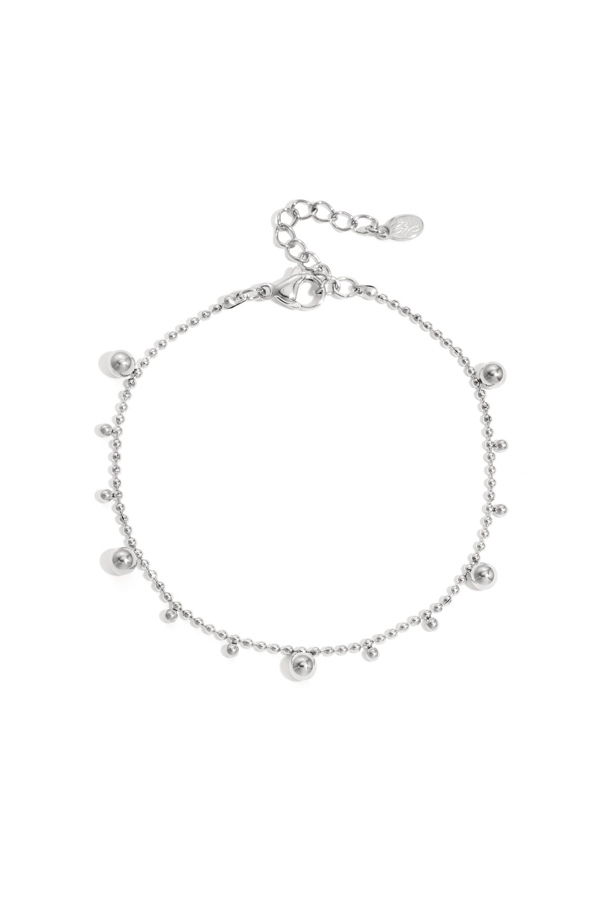 Bracelet with alternating balls