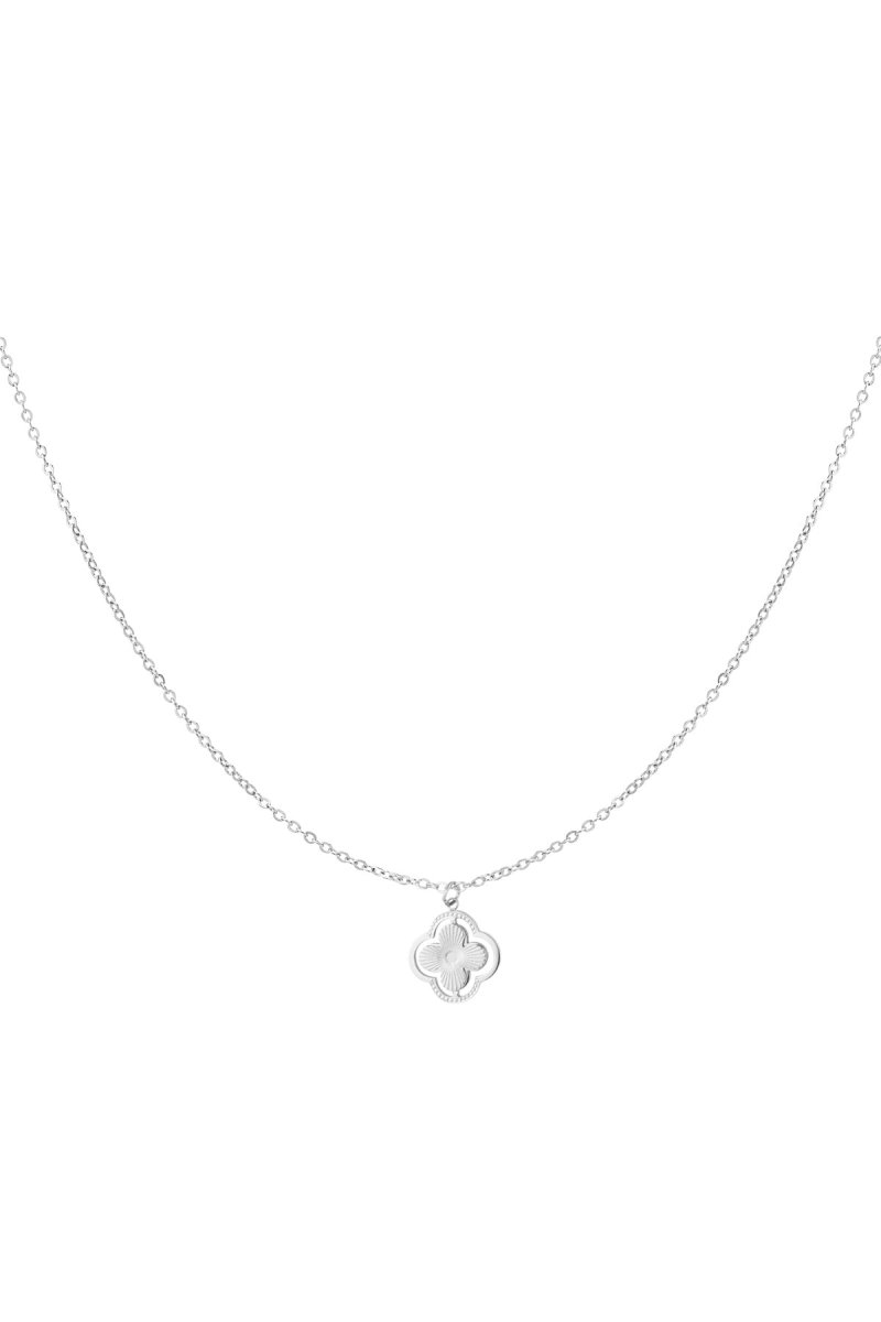 double clover necklace - Velaris Femme