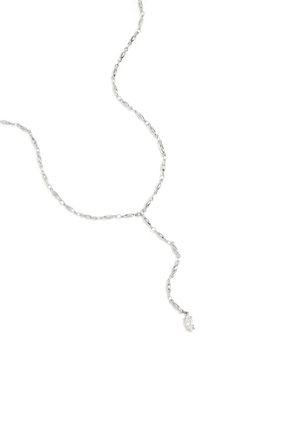 Necklace with hanging Rhinestone