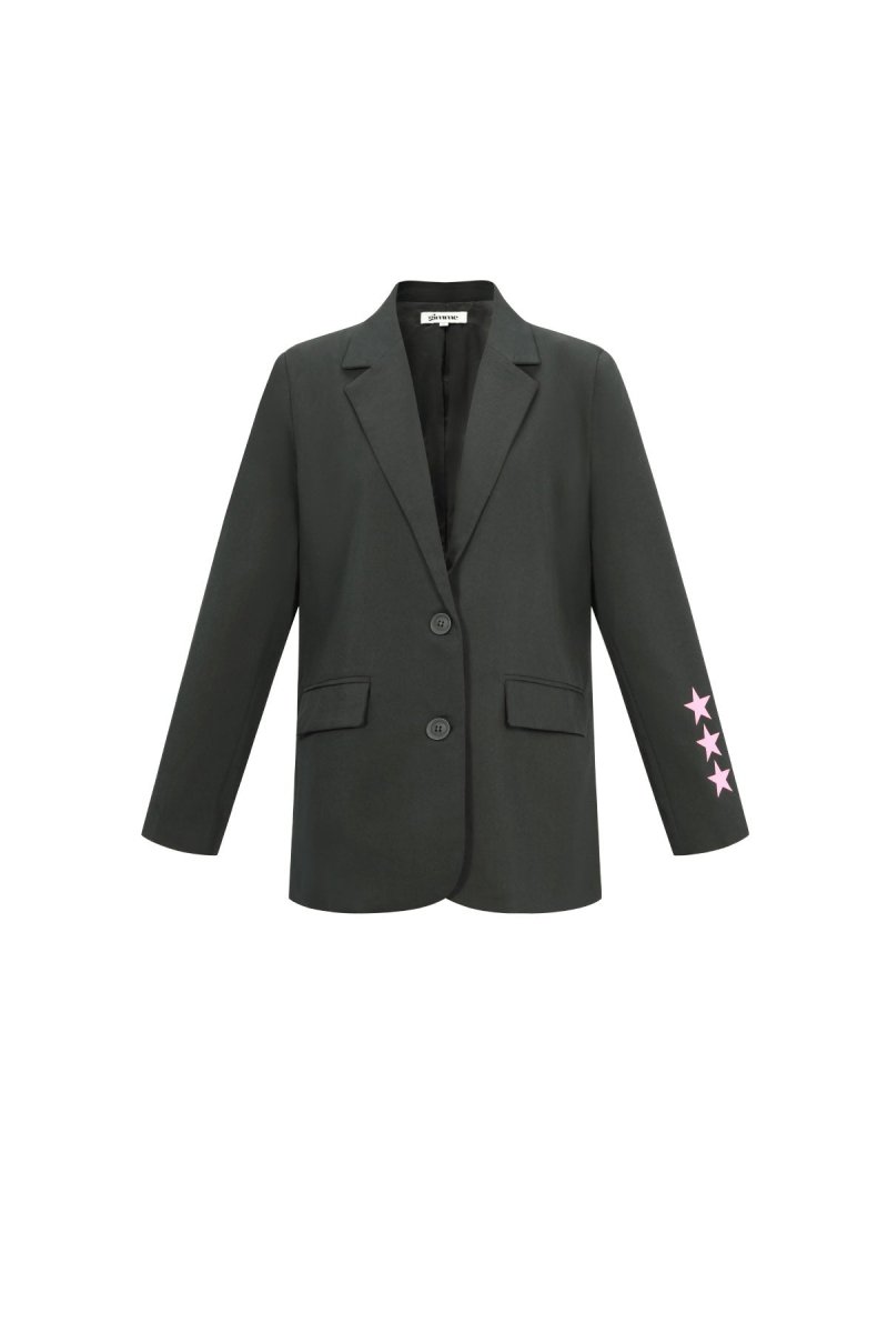 The Letter Street – Casual Letter Blazer - Velaris Femme